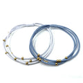 3mm Gold Water Pony Waterproof Bracelet Hair Bands