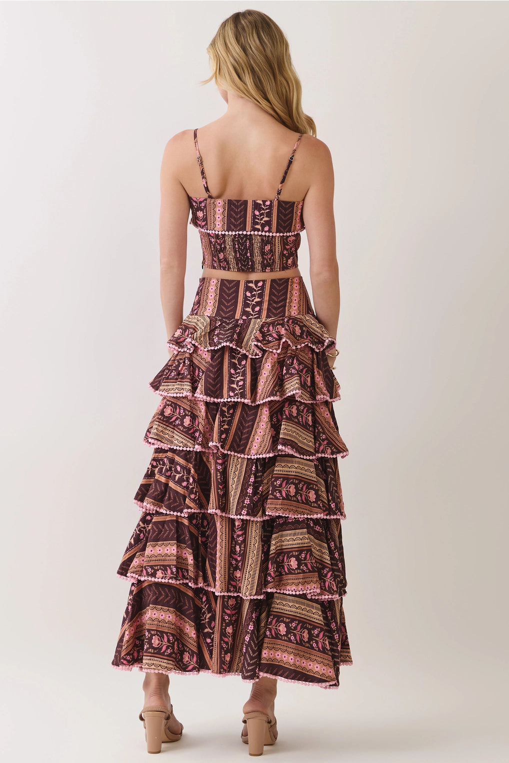 Piper Tiered Maxi Skirt