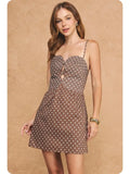 Maggie Polka Dot Mini Dress