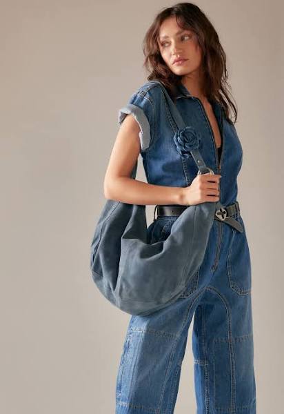 Roma Suede Tote