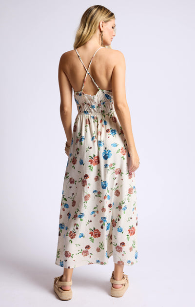 Pressed Flowers Maxi Dress