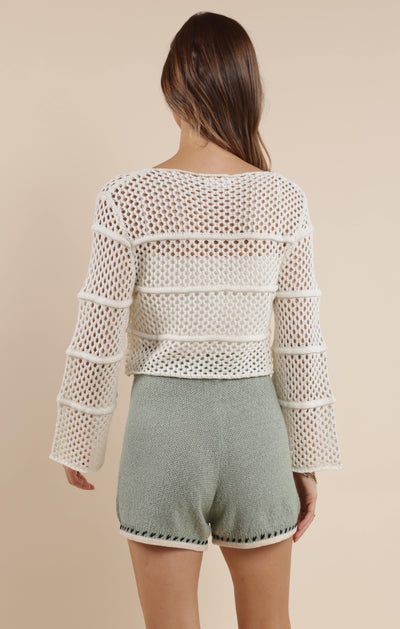 Poppy Crochet Sweater