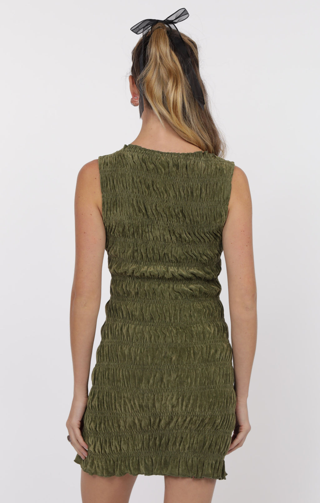 Hot Stuff Velvet Mini Dress