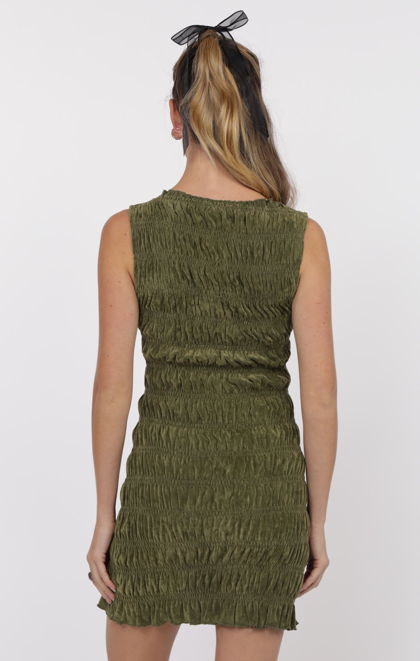 Hot Stuff Velvet Mini Dress