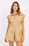 Seedling Contrat Stitch Romper