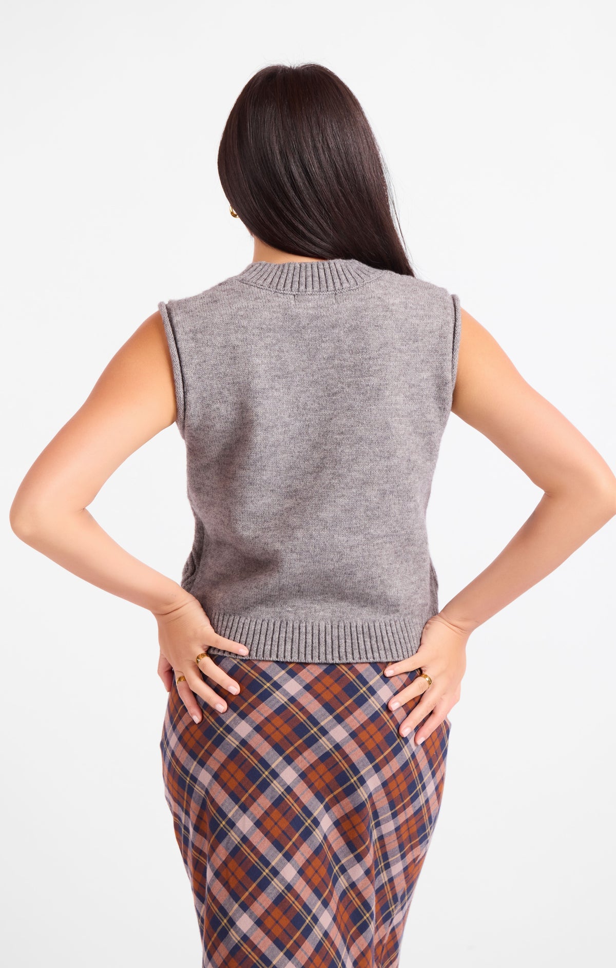 Campus Girl Sweater Vest