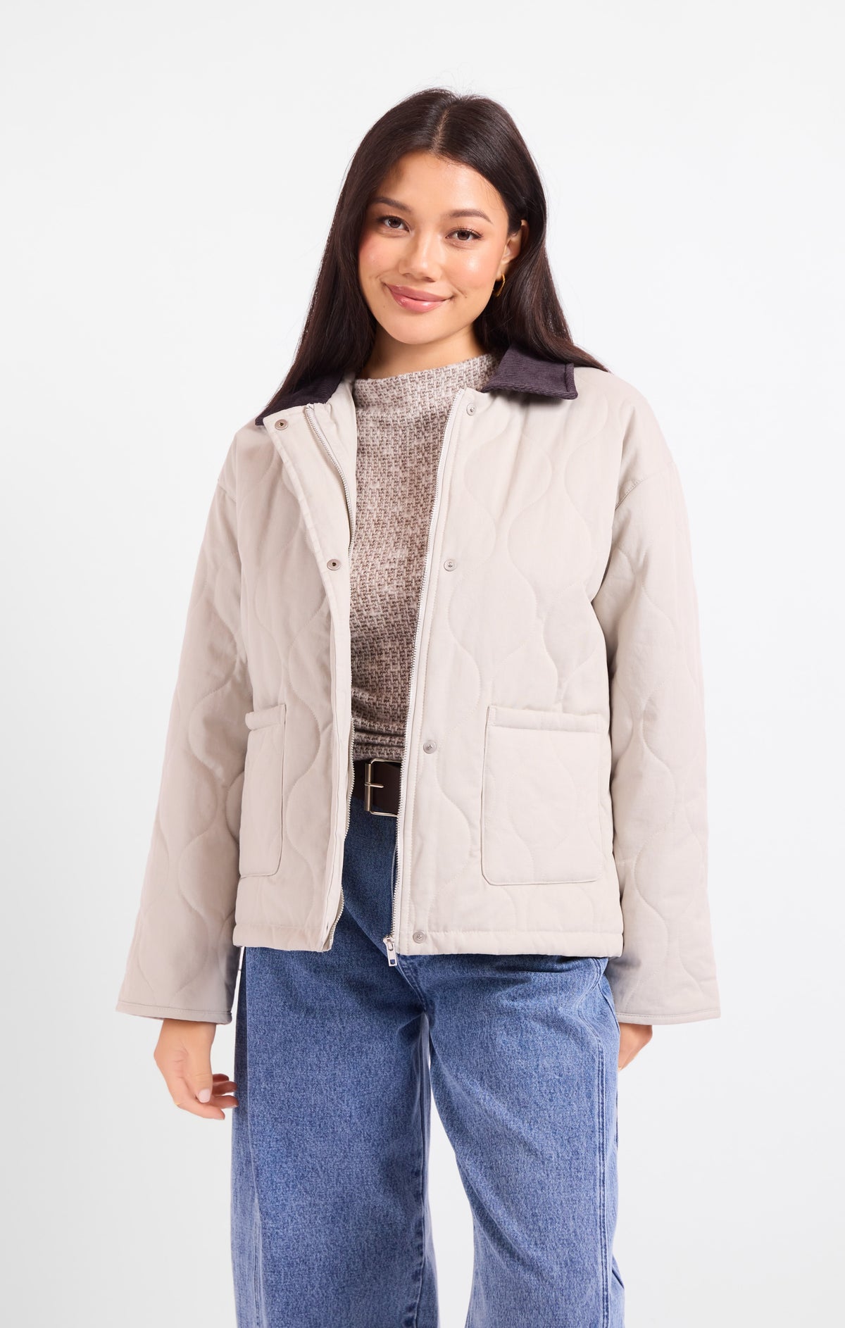 Chloe Quilted Barn Jacket