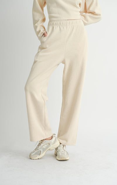 Relax Stay Wide Leg Sweat Pant