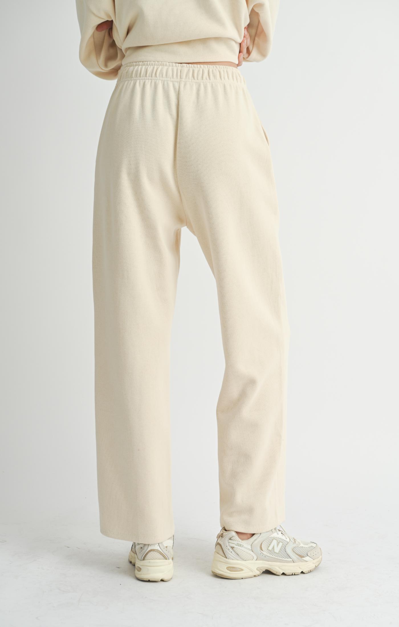 Relax Stay Wide Leg Sweat Pant