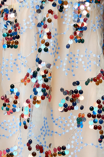 Melanie Tie-Shoulder Mini Dress