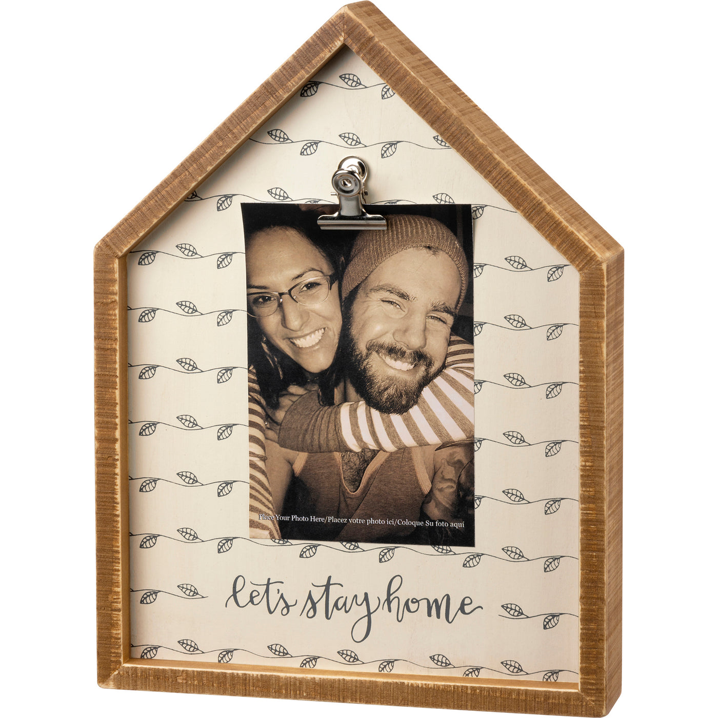 Stay Home Inset Box Frame