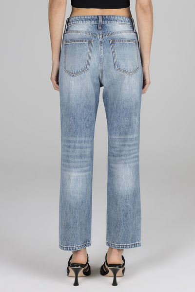 Super High Rise Ankle Straight