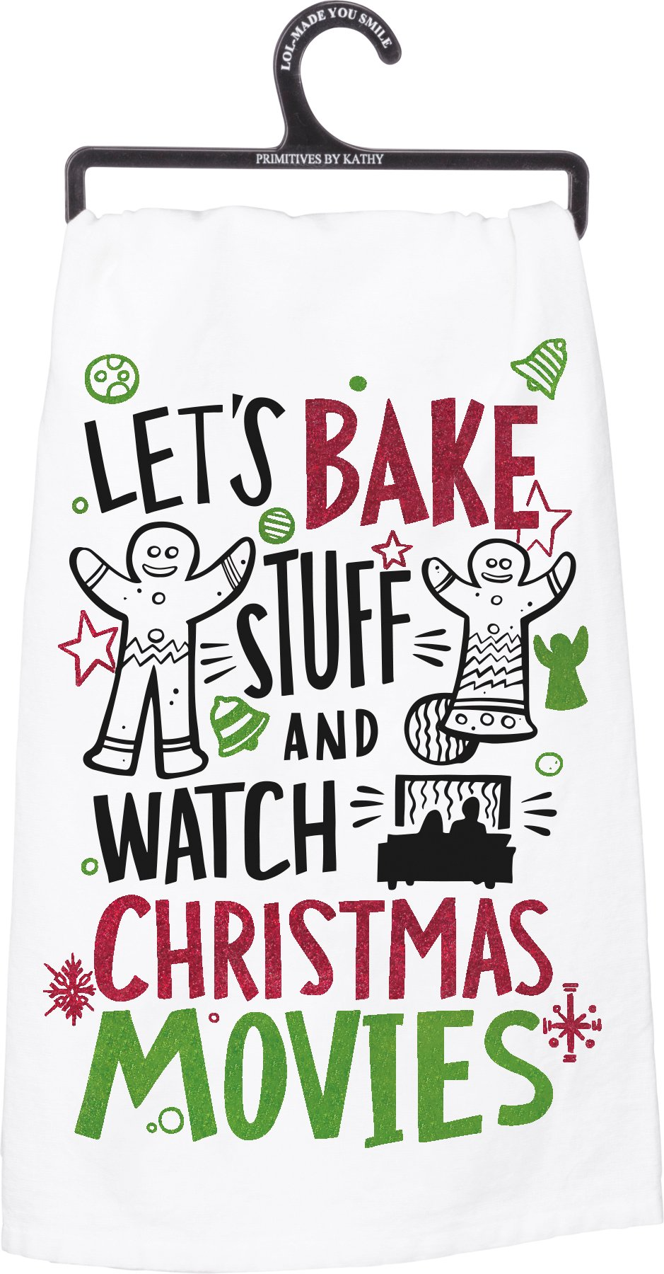 Kitchen Towel - Let's Bake And Christmas Movies