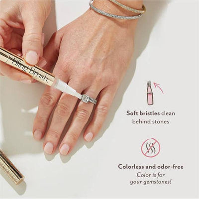 'Pop, Fizz, Bling' Brush Jewelry Cleaner