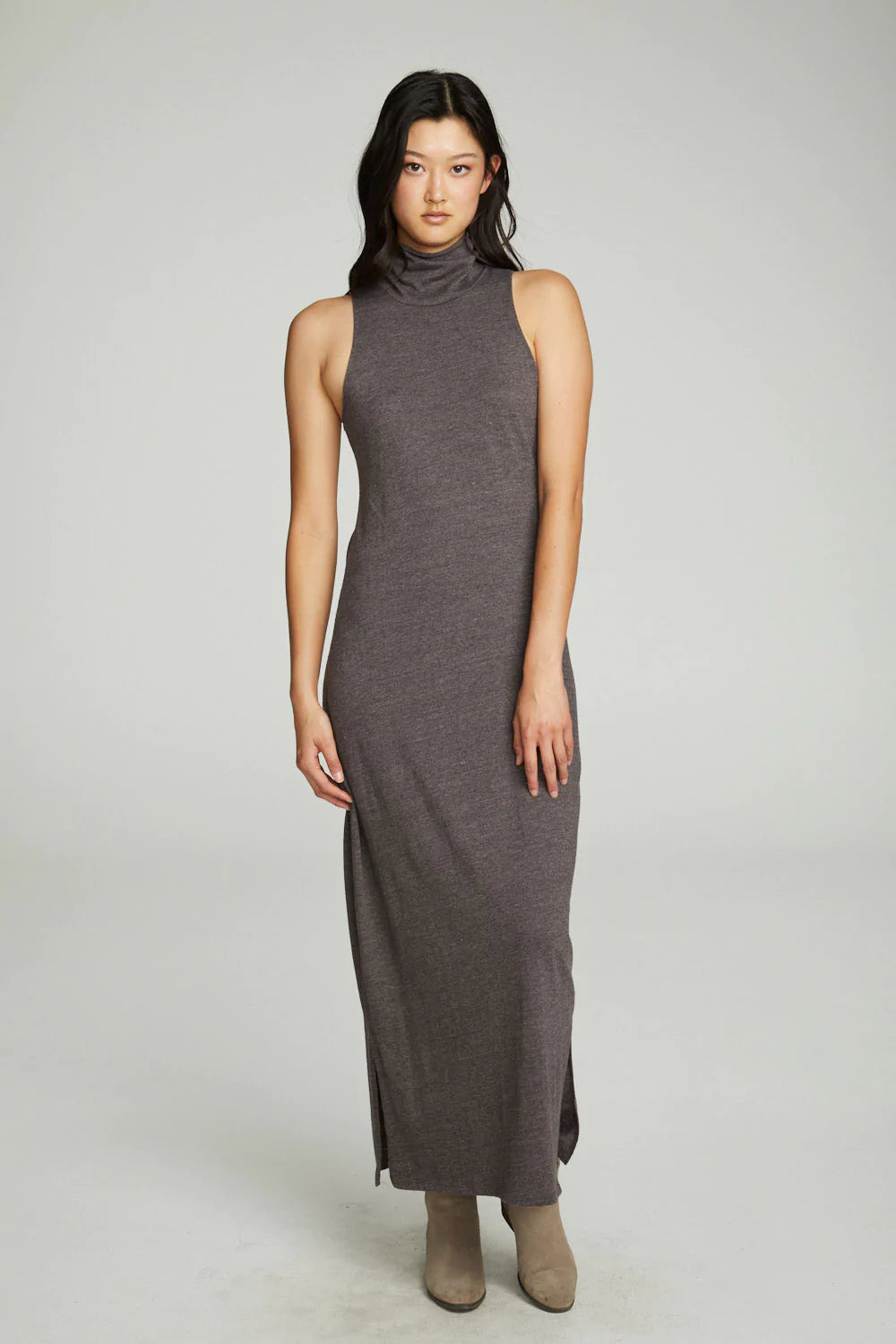 Turtle Neck Maxi Dress