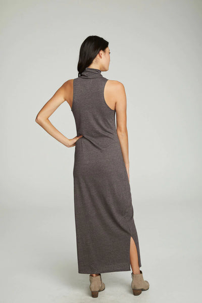Turtle Neck Maxi Dress