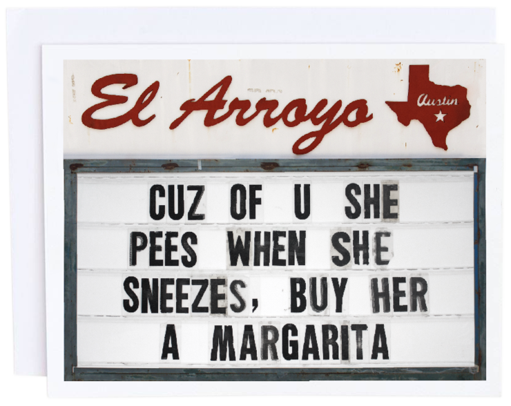 El Arroyo Greeting Card