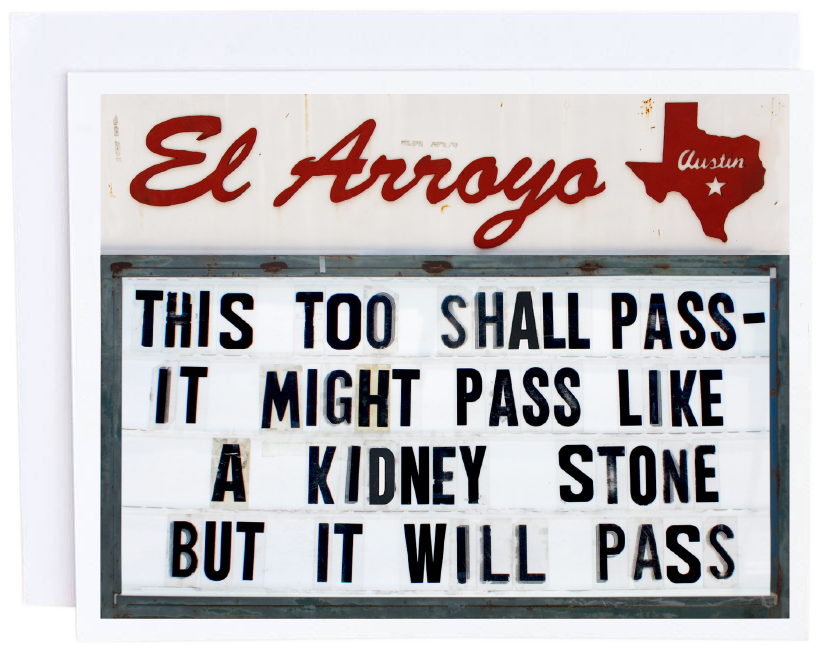 El Arroyo Greeting Card