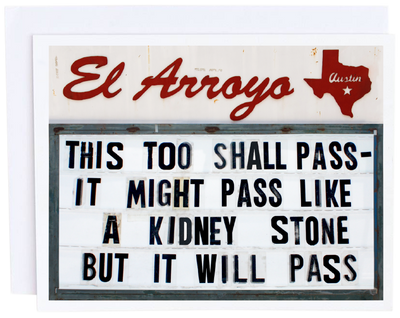 El Arroyo Greeting Card