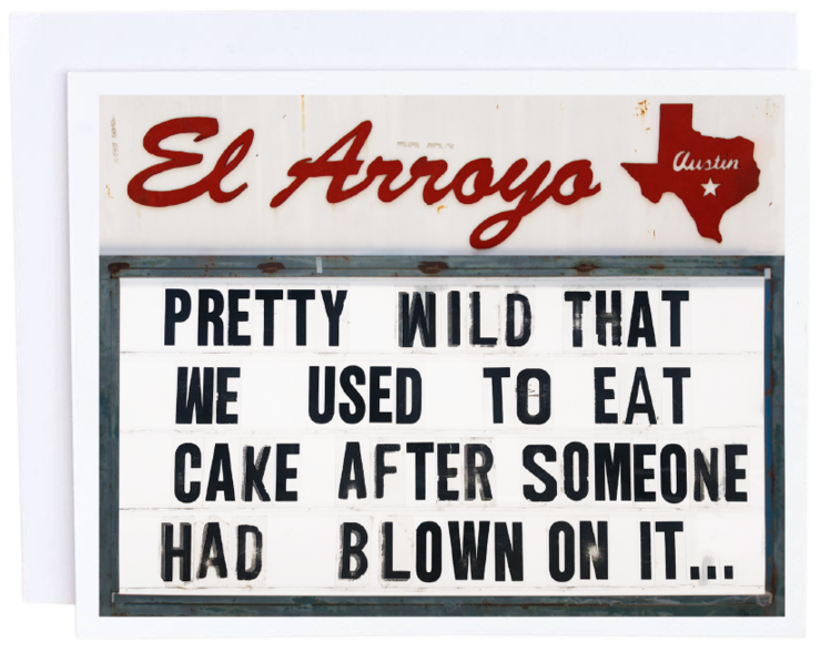 El Arroyo Greeting Card