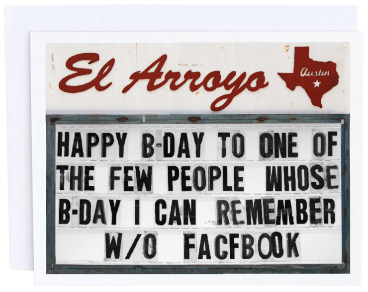 El Arroyo Greeting Card