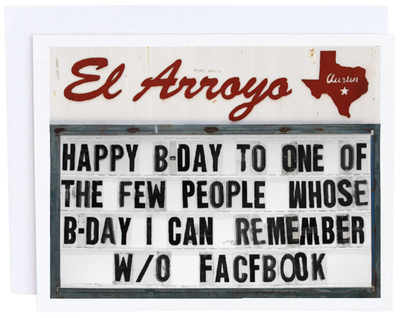 El Arroyo Greeting Card