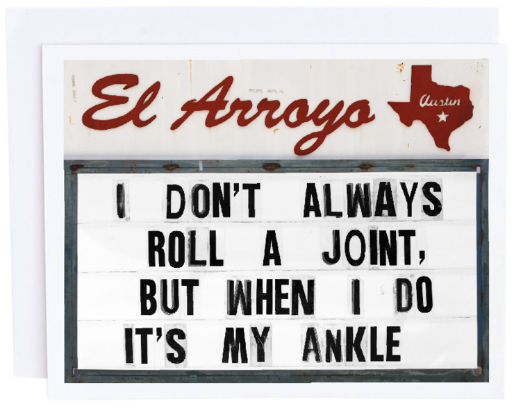 El Arroyo Greeting Card