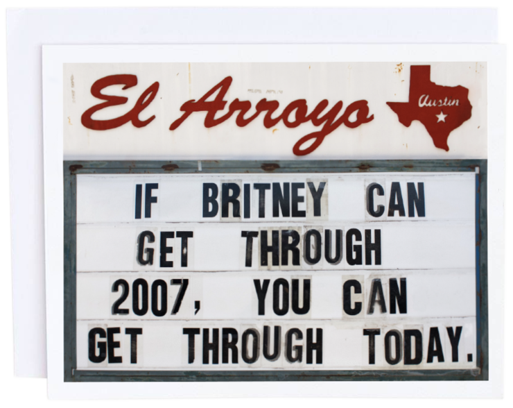El Arroyo Greeting Card