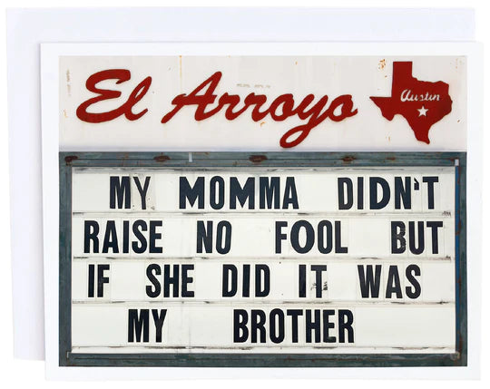 El Arroyo Greeting Card