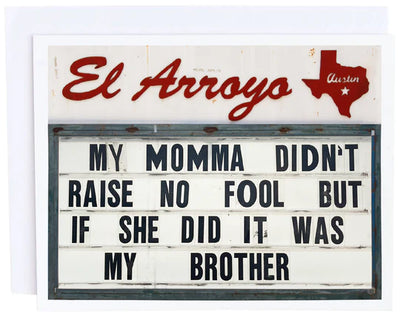 El Arroyo Greeting Card