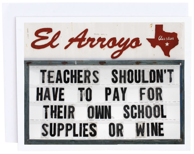 El Arroyo Greeting Card