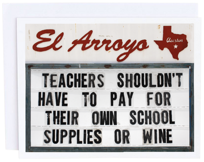 El Arroyo Greeting Card