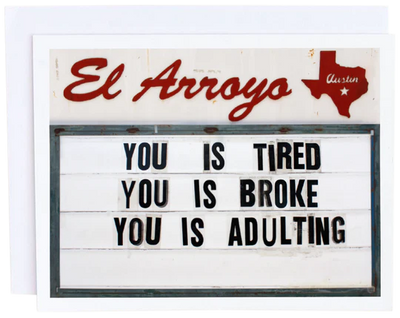El Arroyo Greeting Card