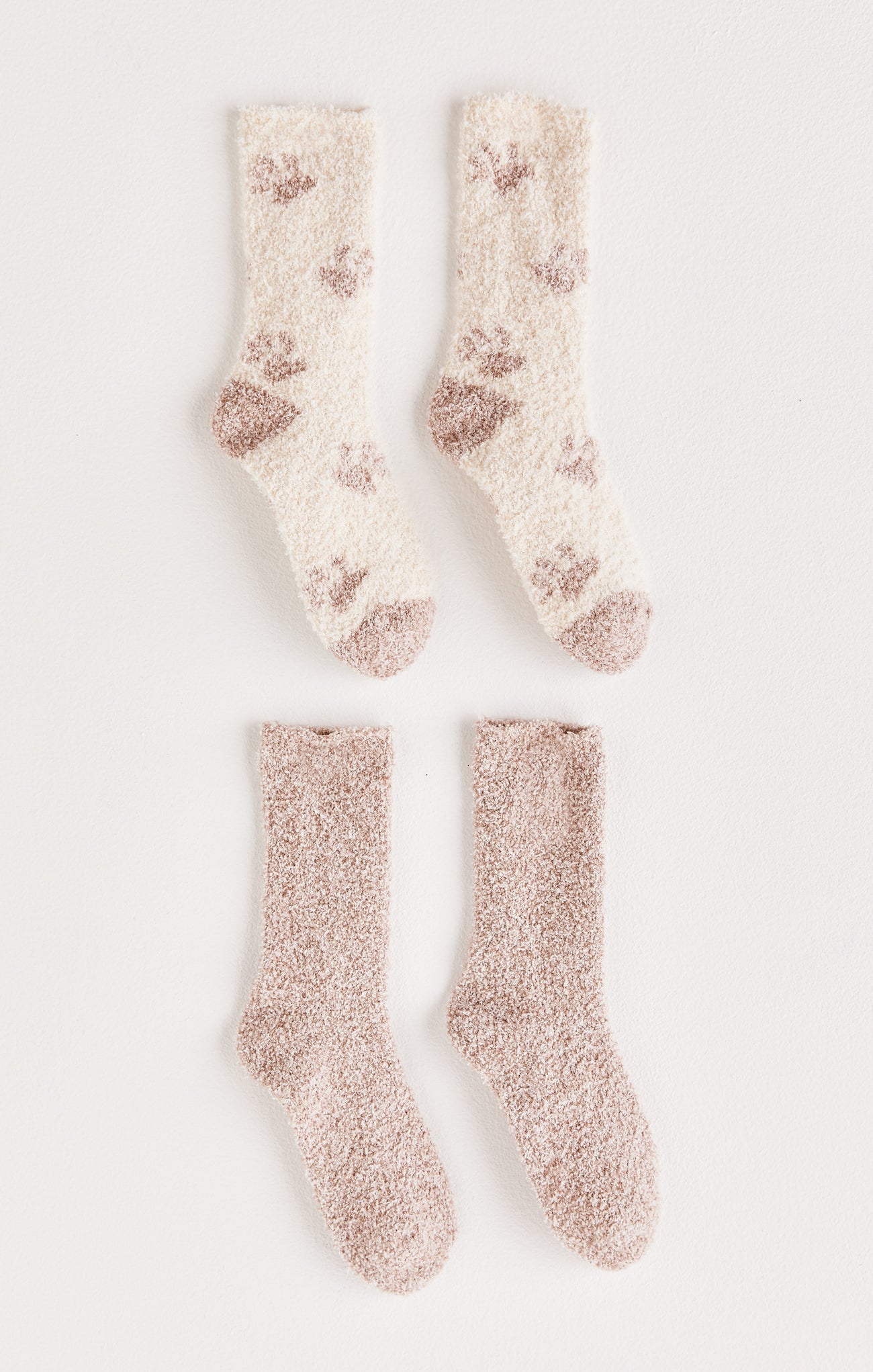 Paw Plush Socks (2-Pack)
