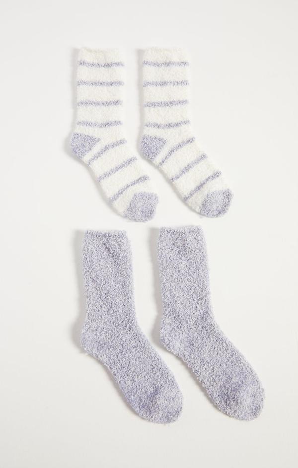 2-Pack Cozy Plush Socks